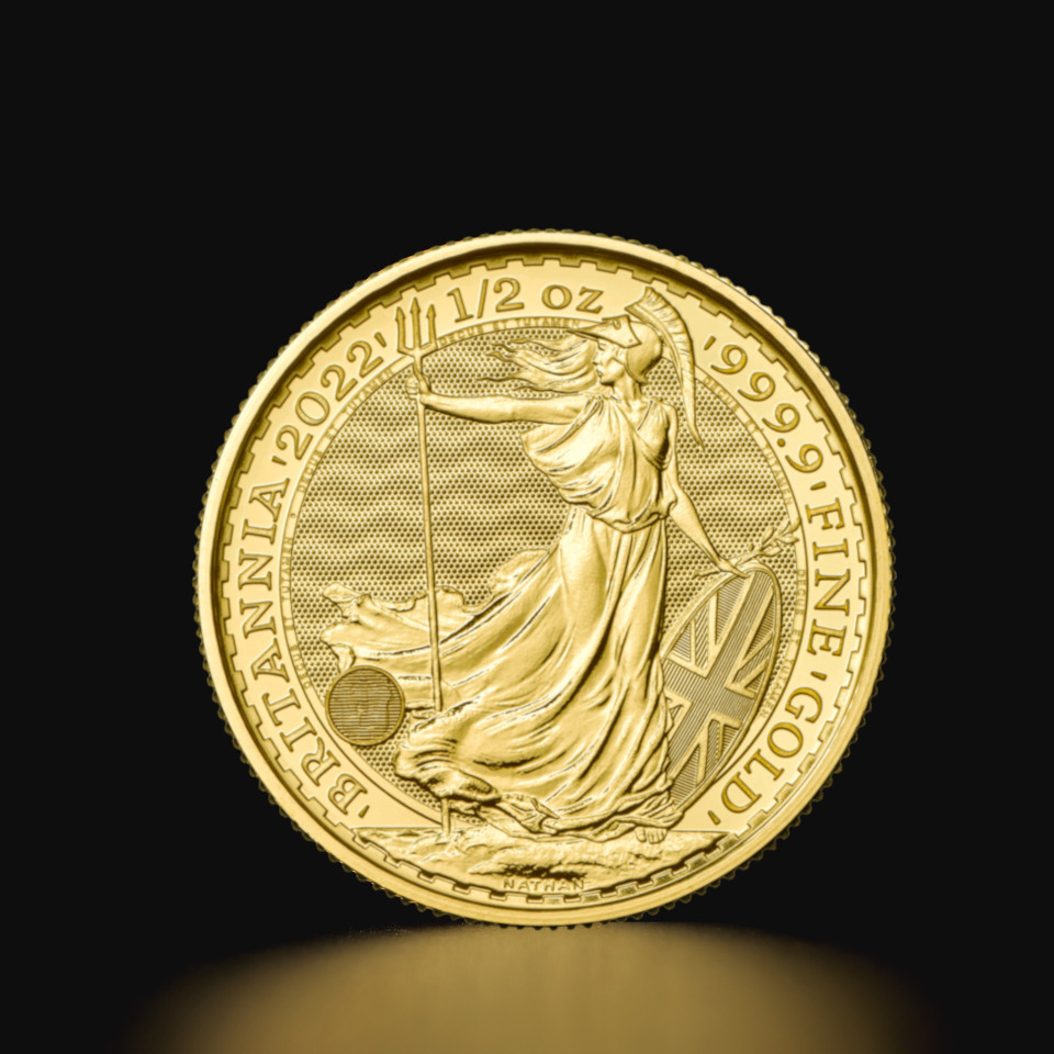 1 2 oz British Britannia Gold Coin Tavex