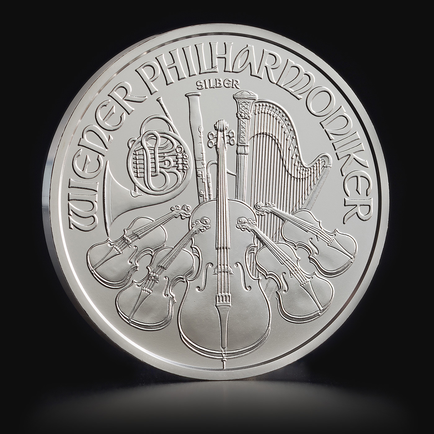 1 oz Austrian Philharmonic Silver Coin | Tavex