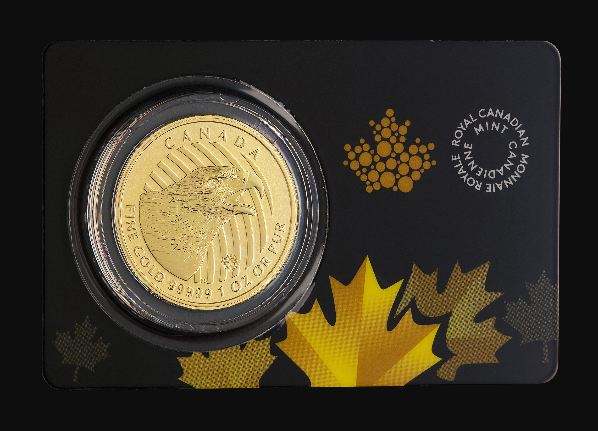 1 oz Canadian Golden Eagle 2018 Gold Coin 999.99 Tavex