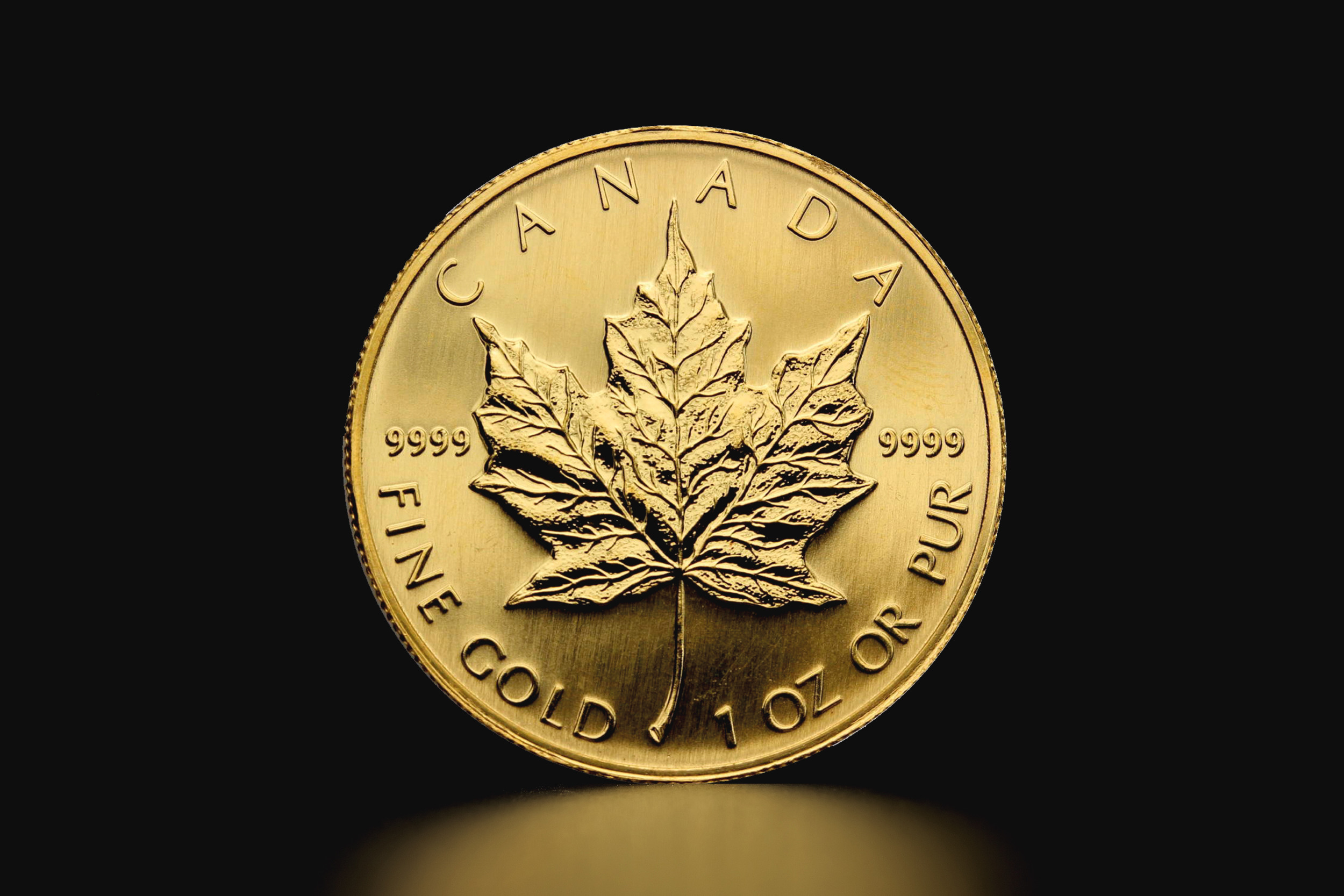 1 oz Canadian Maple Leaf Gold Coin Previous Years Tavex