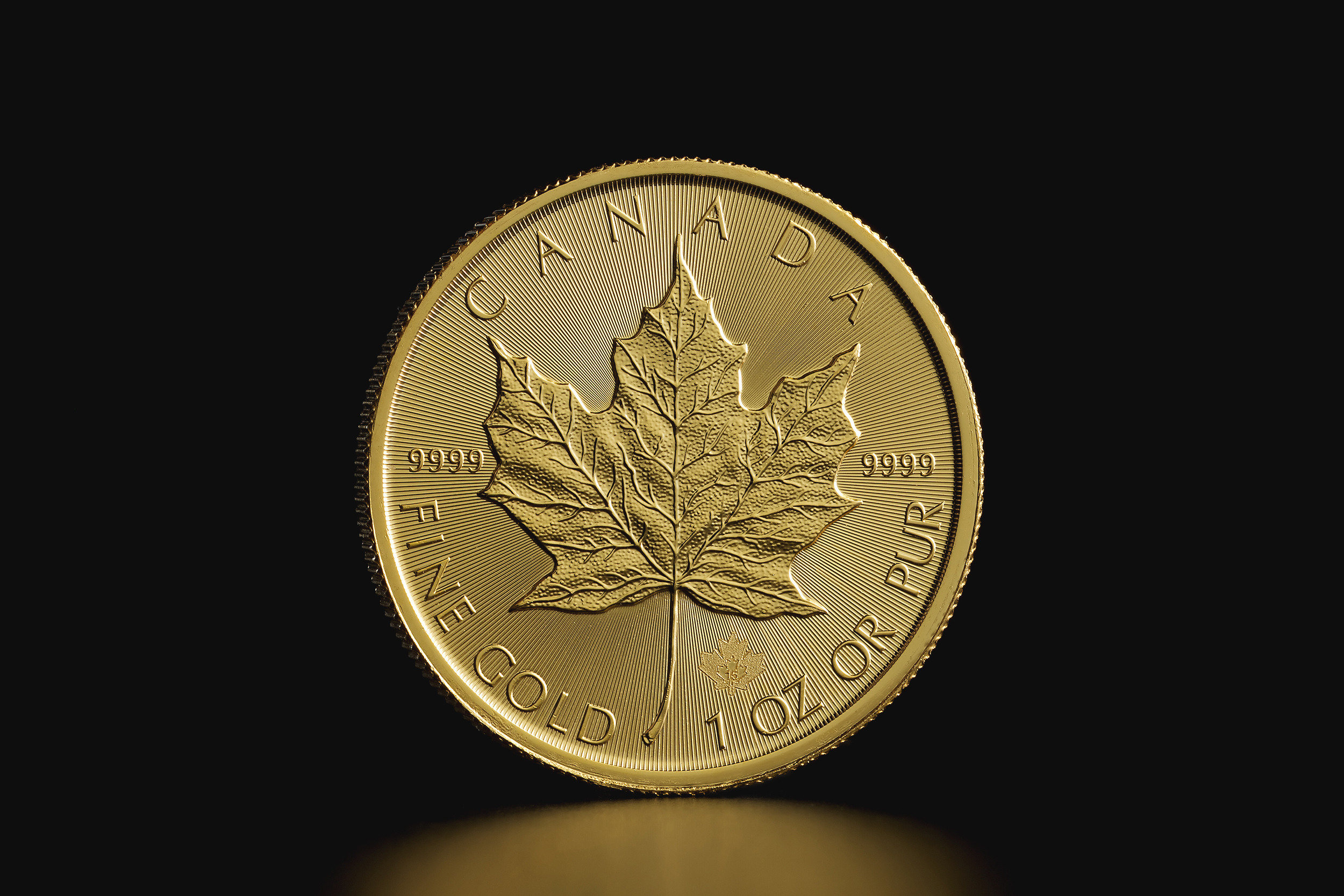 1 oz Canadian Maple Leaf Gold Coin Previous Years Tavex