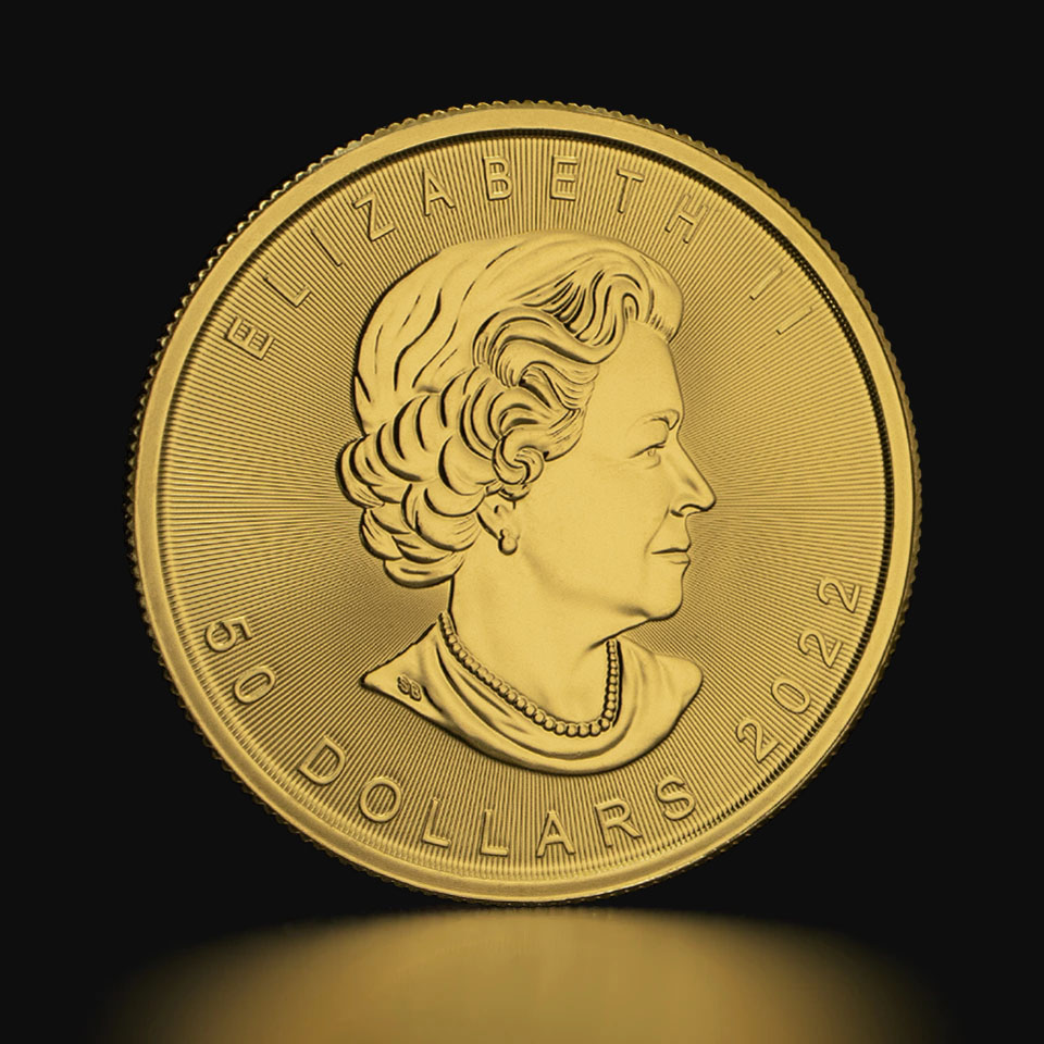 1 oz Canadian Maple Leaf Gold Coin | Tavex Danmark