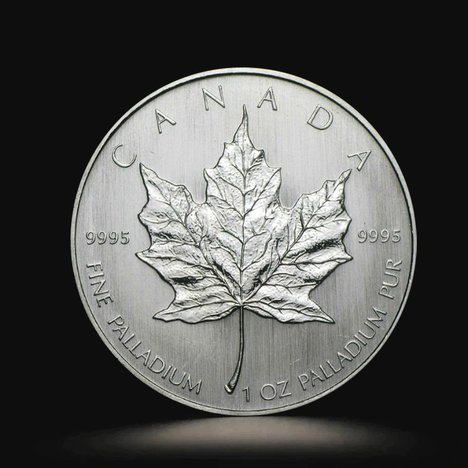 1 oz Canadian Maple Leaf Palladium Coins Tavex