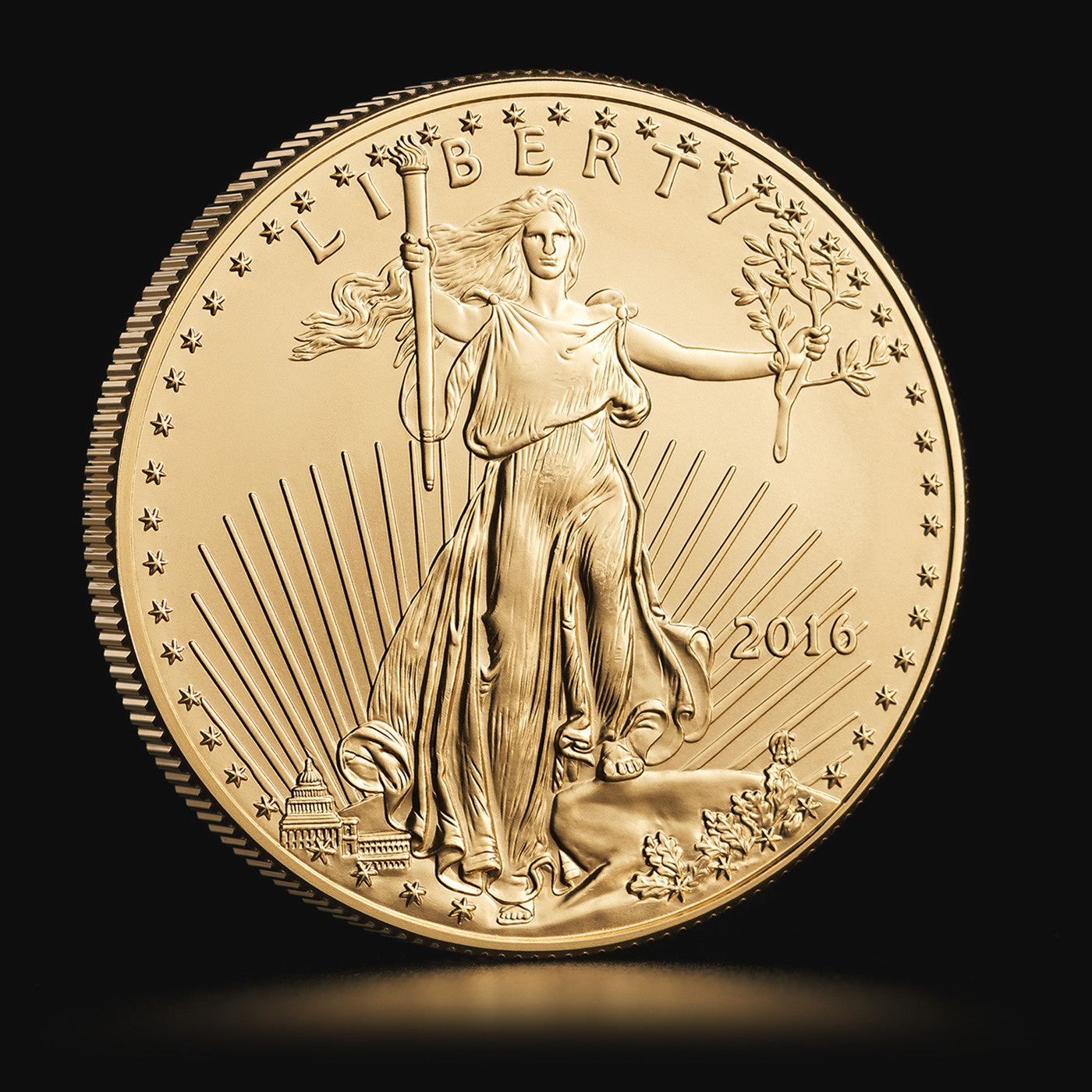 1 oz USA Eagle gold coin previous years Tavex