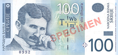 RSD Serbiske dinar